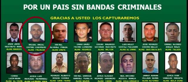Capturado en Segovia alias "Palagua", jefe de "los Rastrojos" | Alias "Palagua" hace parte del cartel de los 40 más buscados por la Policía en Antioquia
