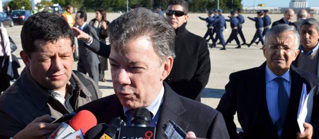 "Esperamos que en la mesa de negociación se muestre la buena voluntad": Santos