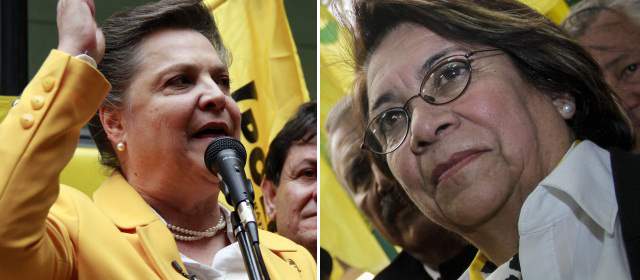 Aída Abella y Clara López, juntas por la Presidencia |