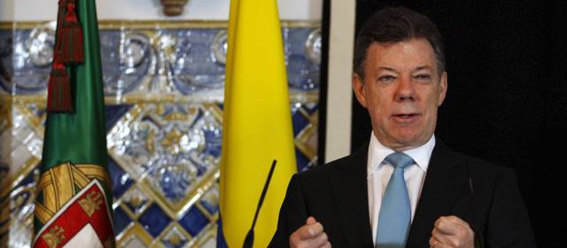 Presidente Santos pidió al Eln discreción ante un eventual acercamiento con el Gobierno | El presidente destacó la cooperación de Cuba en el proceso. Foto Reuters.