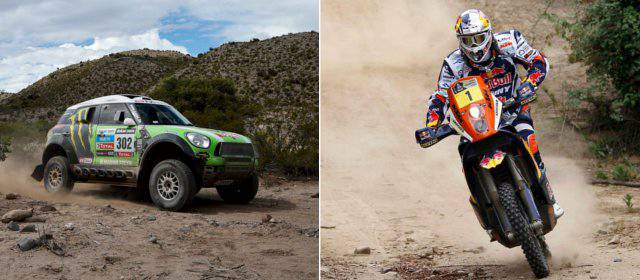 Peterhansel y Despres son los reyes del Dakar 2013 | Los campeones del Dakar 2013: Peterhansel y Despres. FOTOS AP Y REUTERS