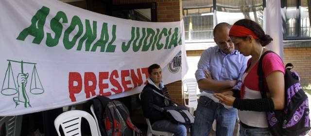 Asonal no descarta que este martes se levante el paro judicial