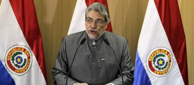 El expresidente paraguayo Fernando Lugo recordó este viernes en Buenos Aires que han pasado ya cinco meses desde la matanza que desencadenó su polémica destitución y aseguró que la justicia de su país "tiene la gran responsabilidad de investigar" con rapi |