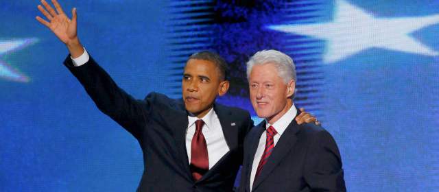 Bill Clinton pidió la reelección de Barack Obama |
