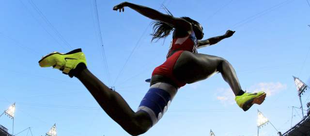 Caterine Ibargüen está en duda para el salto largo | FOTO REUTERS