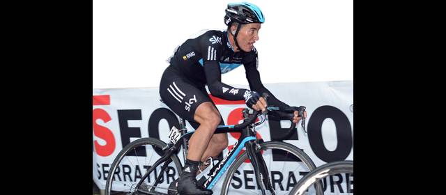 Cecilia le camina a Sergio Luis | Sergio Luis Henao está octavo en la general y quiere ser el mejor joven del Giro. FOTO CORTESÍA SKY