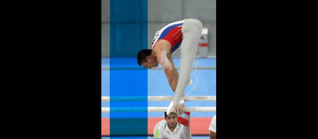 El artístico es dorado en México | Jorge Hugo Giraldo mantiene su vigencia internacional. Este domingo fue la figura en el Festival Olímpico que se desarrolla en México, al ganar tres medallas. FOTO ARCHIVO