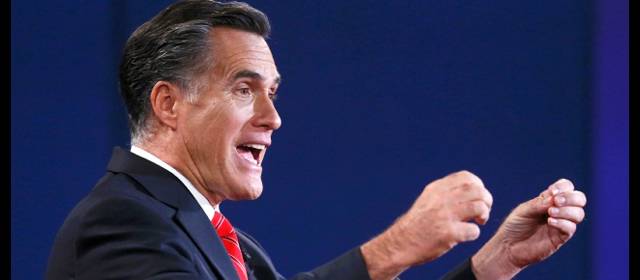 Elecciones en Estados Unidos: analistas dan a Mitt Romney como ganador del primer debate | Todos los medios de comunicación estadounidenses señalaron que el republicano logró llevarse a su terreno el primer "cara a cara". FOTO REUTERS