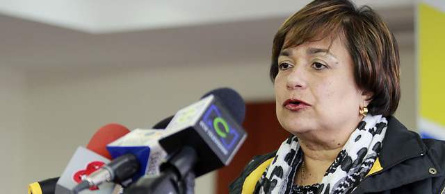 La directora de Tránsito y Transporte del Ministerio, Ayda Lucy Ospina. FOTO COLPRENSA