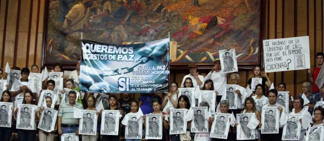 Marchan por la liberación del ingeniero secuestrado por el Eln tras un año cautivo | Foto: Manuel Saldarriaga