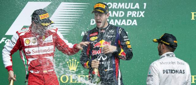 Vettel aumentó su ventaja al ganar el Gran Premio de Canadá | Foto: AP