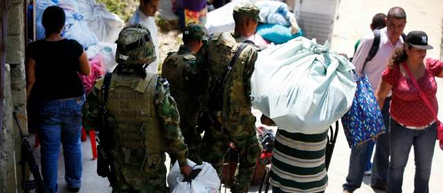 En Medellín están desaparecidas 1.272 personas desde hace 4 años | Desplazamiento intraurbano disminuyó, pero 6.045 personas fueron víctimas. FOTO MANUEL SALDARRIAGA