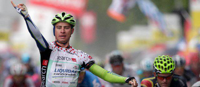 Peter Sagan ganó la cuarta etapa de la Vuelta a Suiza y Rui Costa es el líder | Peter Sagan, vencedor de la etapa. FOTO REUTERS