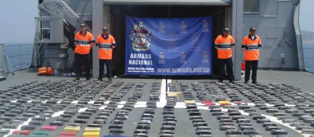 Autoridades incautan más de media tonelada de cocaína en Santa Marta | FOTO COLPRENSA