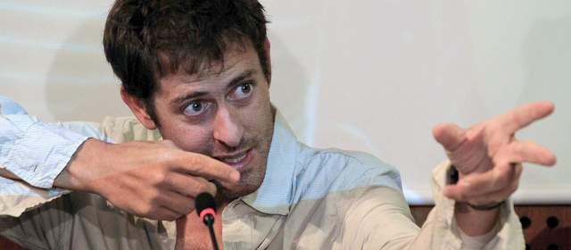 "Pensé que las Farc me dejarían en libertad a los tres días": Langlois | Reuters | Roméo Langlois fue entregado a una misión humanitaria en el corregimiento de San Isidro, en Montañitas, Caquetá.