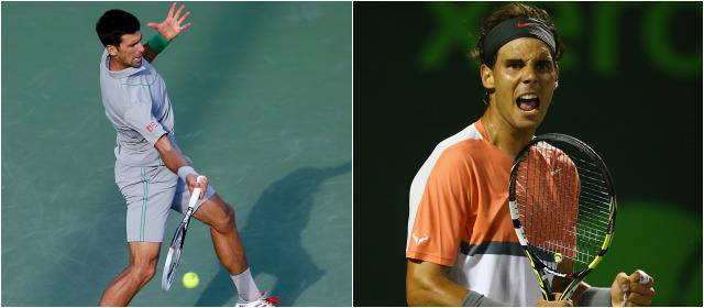 Nadal y Djokovic, duelo épico en la final del Masters 1.000 de Miami