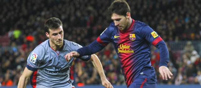 Con cuatro goles, Messi se hizo intratable ante el Osasuna | FOTO REUTERS