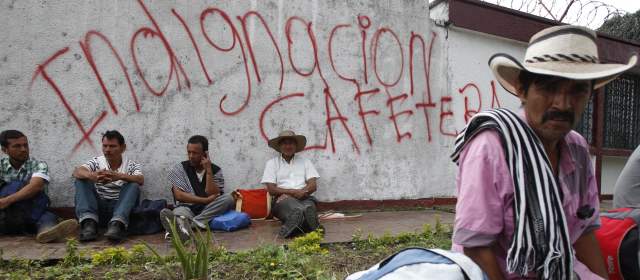 Continúa el paro: No hubo acuerdo entre el Gobierno y los caficultores |