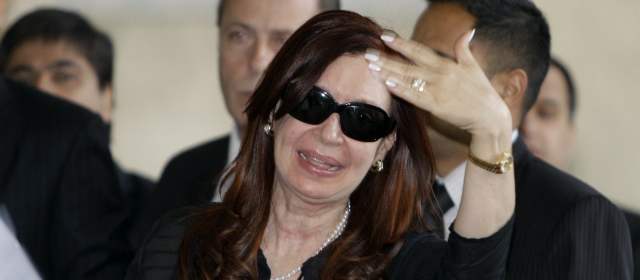 La presidenta argentina, Cristina Fernández, fue una de las grandes aliadas políticas del presidente Chávez. FOTO ARCHIVO