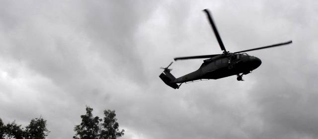 Siete policías heridos por caída de helicóptero en Tibú | FOTO ARCHIVO
