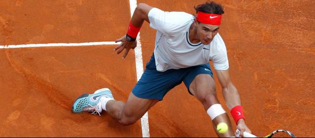 Nadal tuvo que luchar más de dos horas para vencer a Gulbis | Nadal se juega en la capital italiana el entrar entre los cuatro primeros cabezas de serie para Roland Garros. FOTO AP