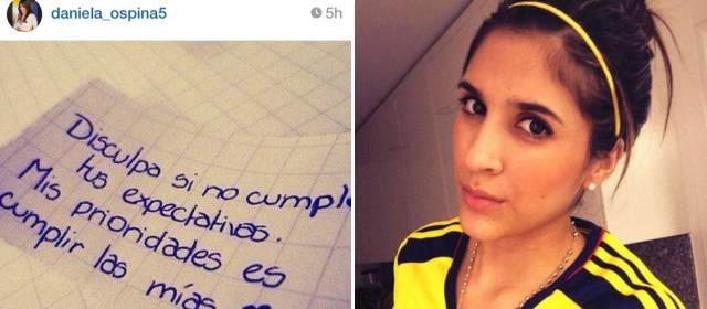 Esposa de James Rodríguez responde a quienes la critican |