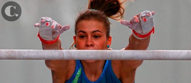 Catalina encuentra mejor nivel en E.U. | Catalina Escobar (23 años) lucha por ir a su primera olimpiada. En Juegos Bolivarianos de 2013 se había lesionado. Foto HENRY AGUDELO