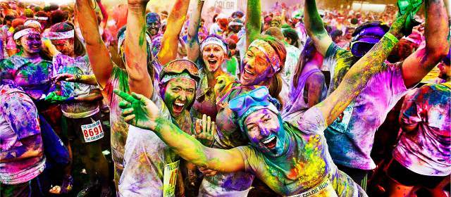 A correr con todos los colores | En Estados Unidos, este año, The color run se hará en unas 100 ciudades. La carrera empezó allá hace dos años. Es la primera vez en Latinoamérica. FOTO CORTESÍA