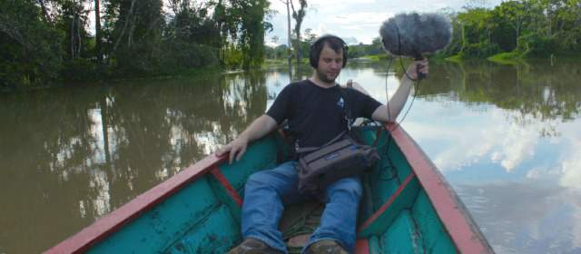 El oído de Juan Pablo Culasso escucha en HD | Juan Pablo conversará hoy sobre los pájaros y el documental, en Parque Explora, 6:30 p.m, entrada libre. FOTO CORTESÍA ANA MONROY.