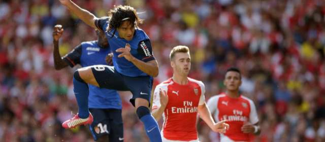 Falcao ya despeja dudas por secuelas de su lesión | Radamel Falcao García, como en sus mejores momentos. El Tigre vence la adversidad. FOTO AP