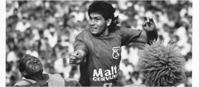 Jara permanece en el corazón del hincha rojo | Jorge Daniel Jaras, exdelantero del Medellín. FOTO ARCHIVO