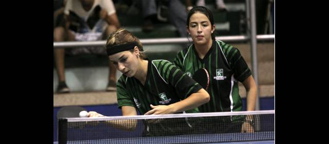 Saavedra y Pedraza, los de más altas calificaciones | La dupla de Patricia Henao y Aura Ocampo fue la ganadora por Antioquia de la categoría dobles damas. FOTO CORTESÍA ÓSCAR BERNAL