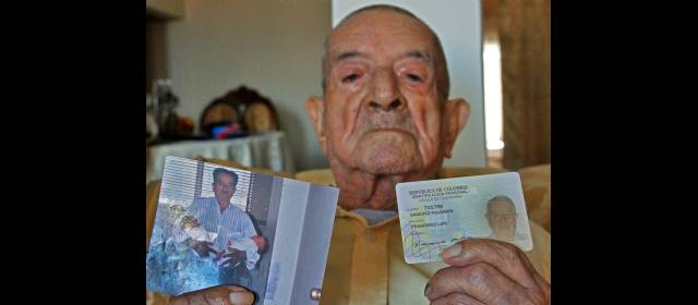 109 años ha vivido Francisco | Las gemelas Tatiana y Natalia le dieron gran alegría. Su cédula es la número 733.796, de San Roque.