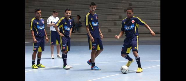 Colombia desea exportar futsal | Si Colombia le gana mañana a Ucrania se vería en la semi del Mundial con Brasil o Argentina . FOTO DONALDO ZULUAGA