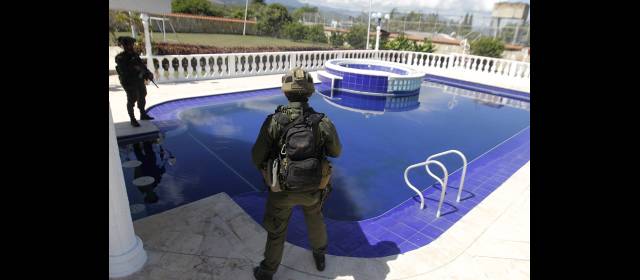 Desmantelan tesoro del "Loco" Barrera | La Policía ocupó 425 bienes de alias el "Loco" Barrera, en su gran mayoría en Meta. FOTO COLPRENSA