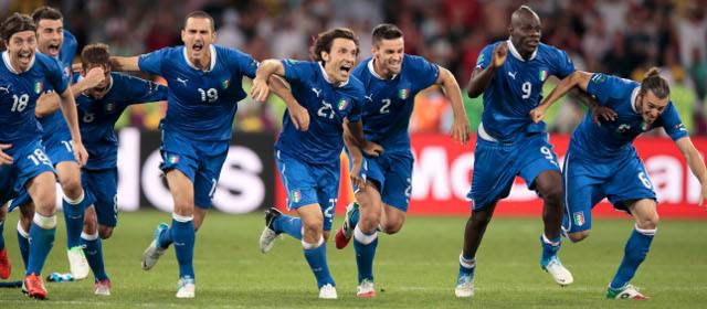 Diamanti, un desconocido, lleva a Italia a la semifinal | Alessandro Diamanti anotó el penal decisivo para darle a Italia la victoria 4-2 en la tanda de penaltis sobre Inglaterra. La semifinal será ante Alemania. FOTO REUTERS