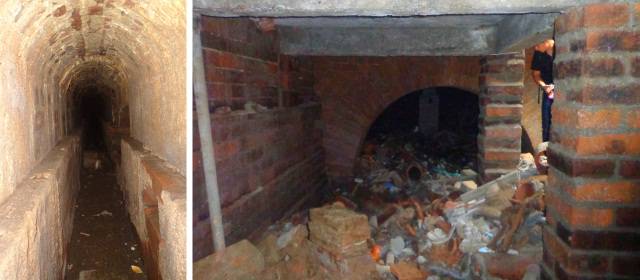 El patrimonio arqueológico de Medellín yace bajo tierra | Los últimos hallazgos fueron en la demolición de inmuebles para el tranvía de Ayacucho en la carrera 41. FOTOS CORTESÍA JOHN GÓMEZ