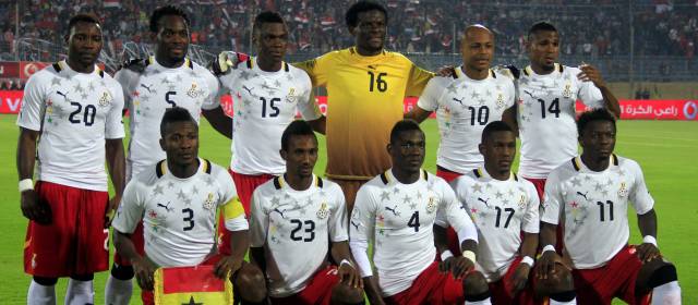 Las estrellas negras estuvieron a un penalti de estar entre las cuatro mejores selecciones del último Mundial. FOTO ARCHIVO AP