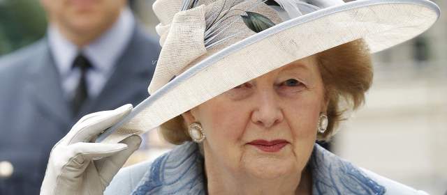 La que fue conocida como La dama de hierro falleció de un ataque de apoplejía.FOTO REUTERS