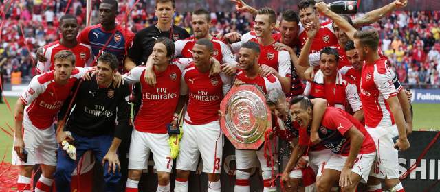 Arsenal goleó al Manchester City y se llevó la Community Shield | FOTO AP