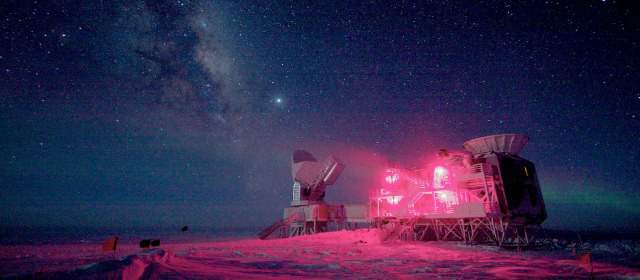 Descubren rastros que confirman el Big Bang | El telescopio Bicep2, en el Polo Sur, con el que se hallaron los rastros que confirman la teoría del Big Bang. FOTO REUTERS