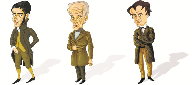 Los hombres del Acto de Independencia