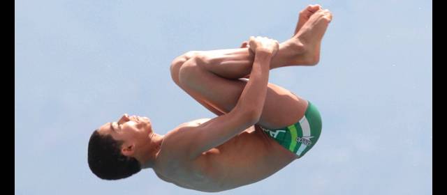 Antioquia aborda afuera la ruta del alto rendimiento | El clavadista antioqueño Kevin García actuará en el Panamericano juvenil. FOTO HERNÁN VANEGAS