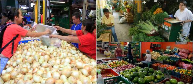 Plaza de mercado, para mercar y regatear | Uno de los atractivos de mercar en plaza es que el mismo cliente ayuda a despacharse. Escoge y empaca. FOTO RÓBINSON SÁENZ.