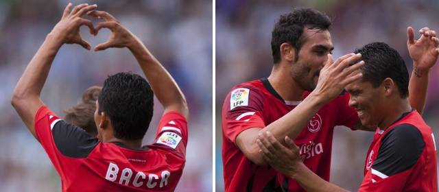 Carlos Bacca anotó doblete en triunfo 3-1 del Sevilla sobre Córdoba | Foto: Cortesía