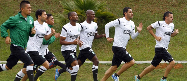 Nacional estrena título y da la vuelta olímpica | El campeón colombiano regresó a prácticas ayer en su sede de Guarne. FOTO JUAN ANTONIO SÁNCHEZ