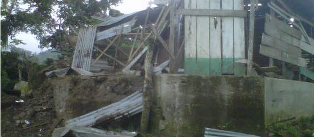 Heridos cuatro militares por atentado con casa bomba en San José de Apartadó | FOTO CORTESÍA