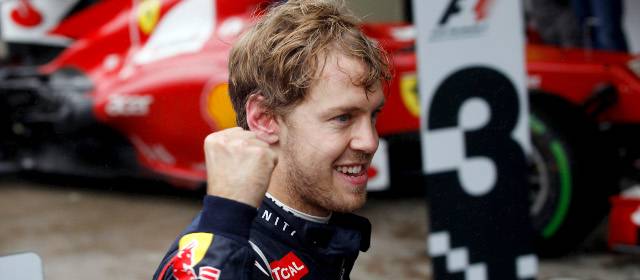 Prensa alemana e italiana elogia la conquista de Sebastian Vettel | FOTO AP