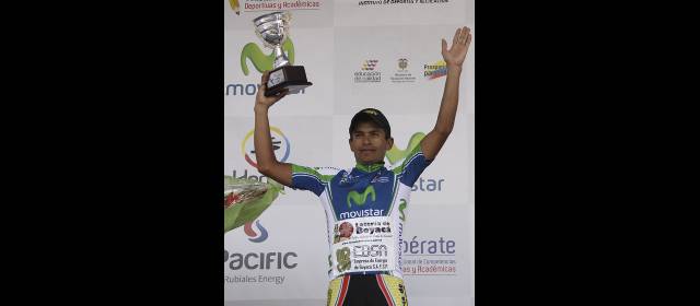 "Cárdenas, un fuera de serie": Camargo | Fernando Camargo fue uno de los grandes animadores de la Vuelta. Ayer ganó en el alto de Las Palmas. FOTO ROBINSON SÁENZ
