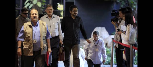 Acuerdo de paz solo es para 2013: Gobierno | Ayer se cumplió un nuevo ciclo de encuentros entre las Farc y el Gobierno, en La Habana. FOTO AP